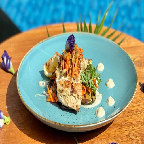 Pan Seared Snapper Fillet